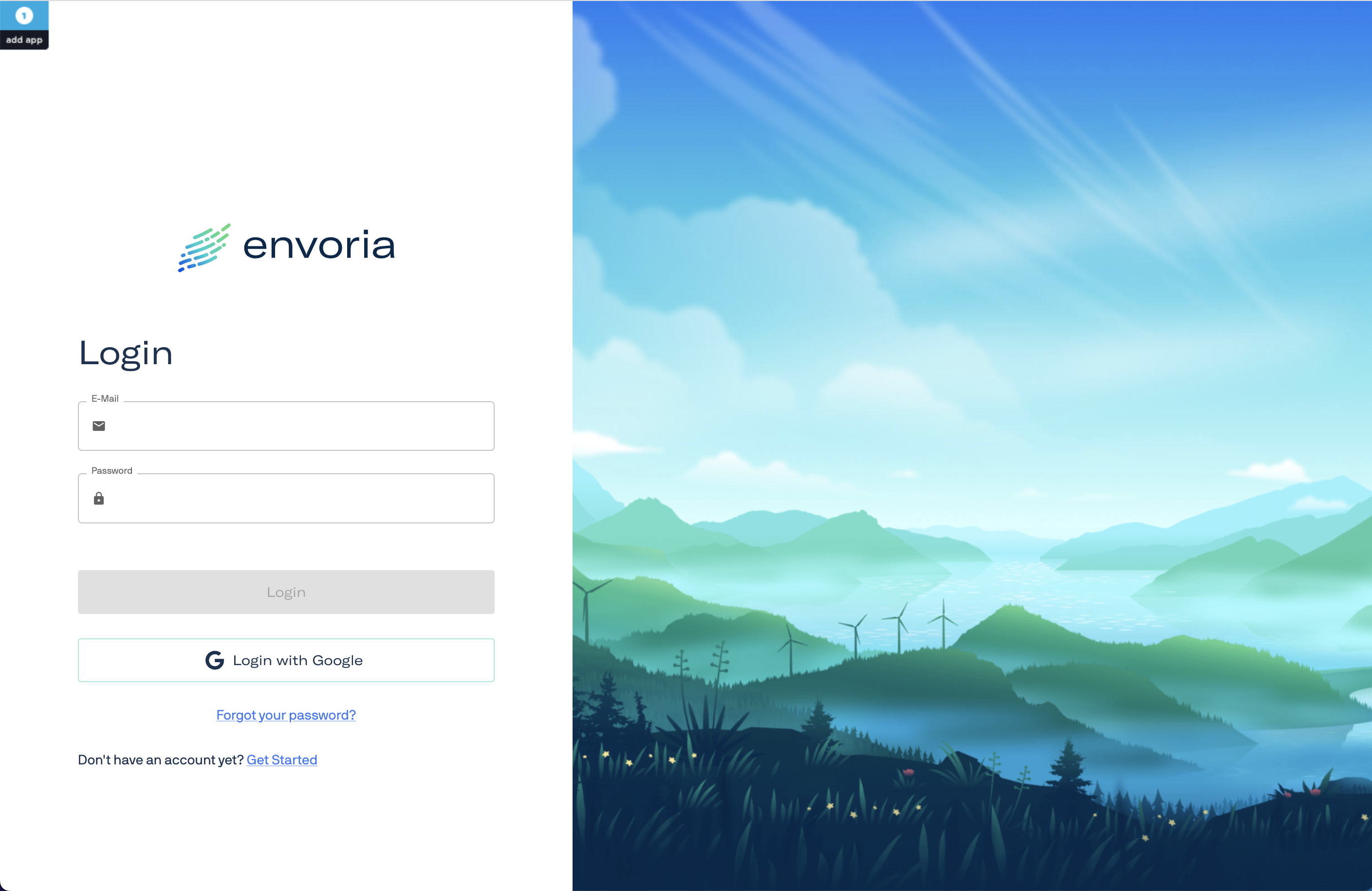 FISA Envoria Login Page