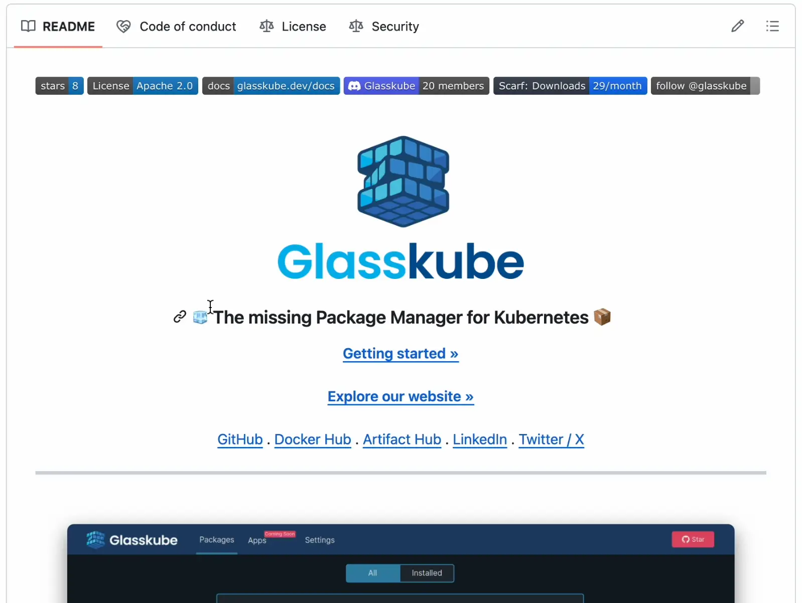 Glasskube Github