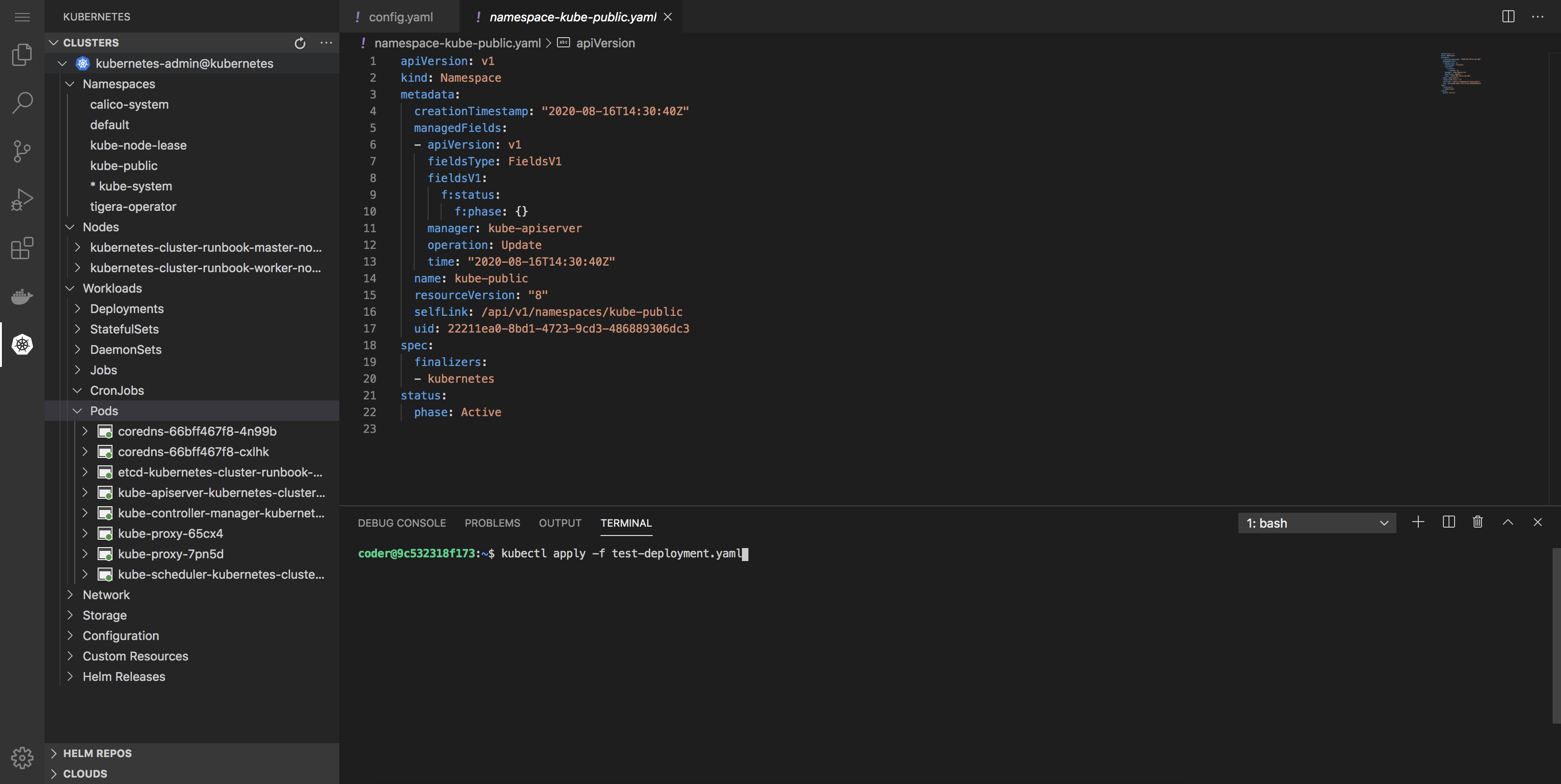 Workflow EDV Workshop VSCode